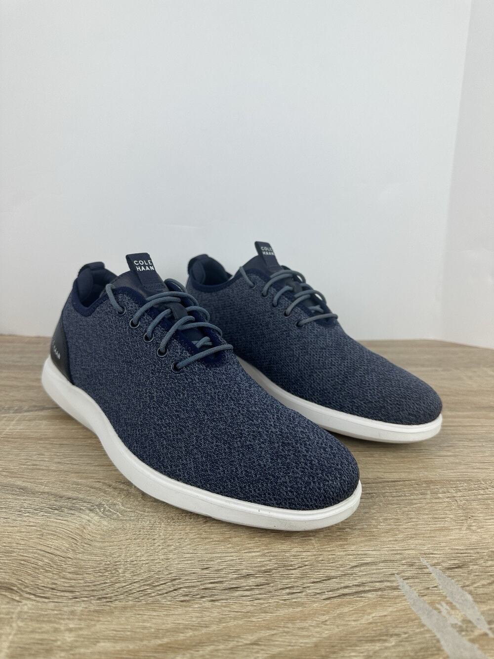 Cole Haan Grand OS Knit Sneakers Men’s 10.5M Blue Lightweight Casual Shoes